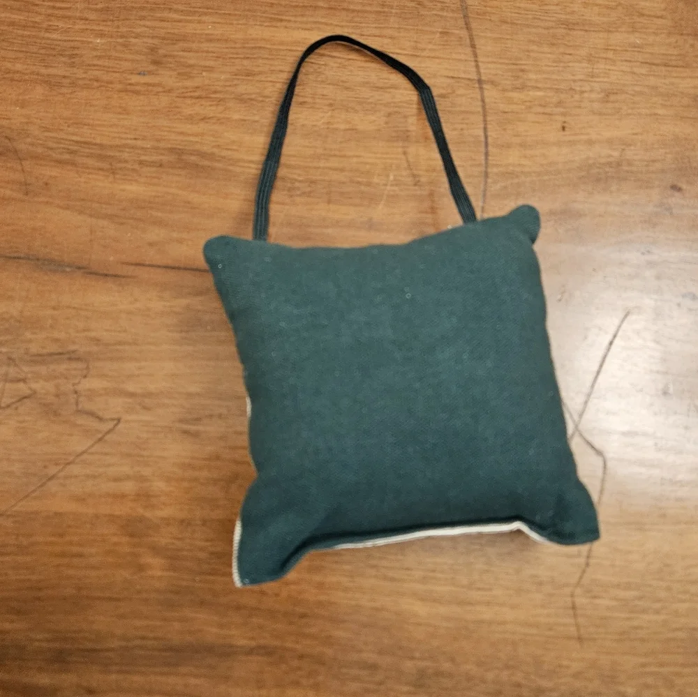 Longaberger Tapestey Door Knob Pillow Christmas Stockings Small Square‎